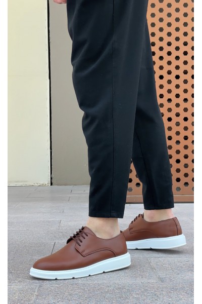 BA0003 Bağcıklı Klasik Taba Beyaz Kalın Taban Casual Erkek Ayakkabı BA0003 Bağcıklı Klasik Taba Beyaz Kalın Taban Casual Erkek Ayakkabı