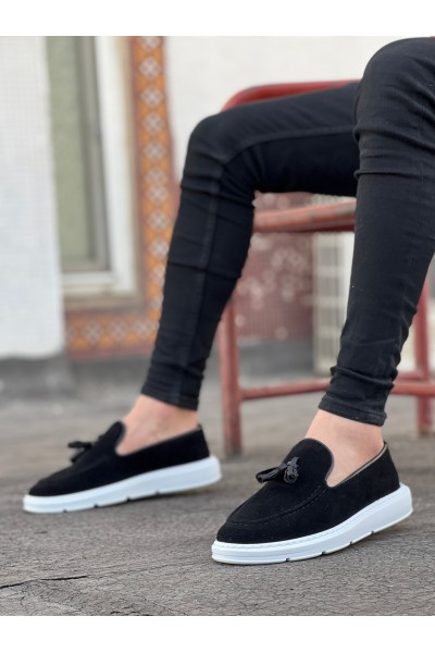 BA0005 Bağcıksız Yüksek Taban Klasik Süet Kemerli Püsküllü Corcik Erkek Ayakkabı BA0005 Bağcıksız Yüksek Taban Klasik Süet Kemerli Püsküllü Corcik Erkek Ayakkabı