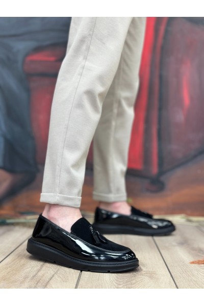 BA0005 Bağcıksız Yüksek Taban Siyah Taban Klasik Süet Detaylı Püsküllü Corcik Erkek Ayakkabı BA0005 Bağcıksız Yüksek Taban Siyah Taban Klasik Süet Detaylı Püsküllü Corcik Erkek Ayakkabı