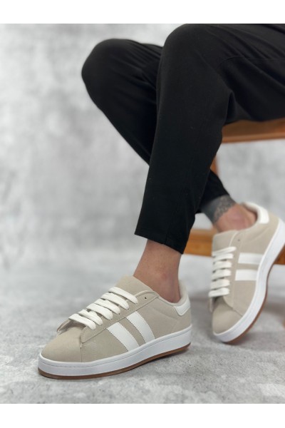 BA0235 BOA İki Çizgili Taş Gri Erkek Günlük Ayakkabı BA0235 BOA İki Çizgili Taş Gri Erkek Günlük Ayakkabı