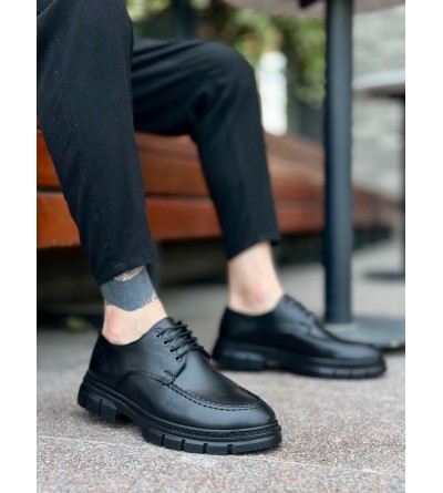 BA0237 Bağcıklı Klasik Yüksek Taban Casual Erkek Ayakkabı