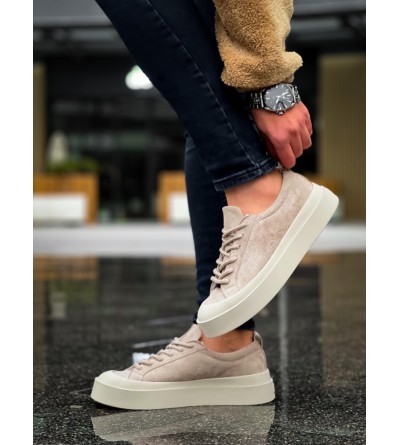 BA500 BOA Özel Termo Taban Krem Casual Erkek Ayakkabı BA500 BOA Özel Termo Taban Krem Casual Erkek Ayakkabı