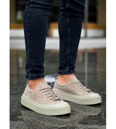 BA500 BOA Özel Termo Taban Krem Casual Erkek Ayakkabı BA500 BOA Özel Termo Taban Krem Casual Erkek Ayakkabı