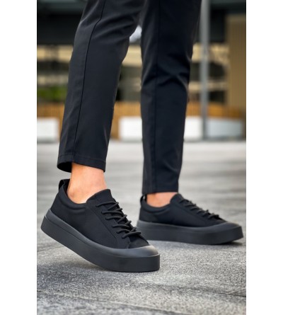 BA500 BOA Özel Termo Taban Siyah Renk Casual Erkek Ayakkabı BA500 BOA Özel Termo Taban Siyah Renk Casual Erkek Ayakkabı