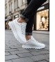 BA0246 Beyaz Bağcıklı Yüksek Taban Günlük Erkek Ayakkabı BA0246 Beyaz Bağcıklı Yüksek Taban Günlük Erkek Ayakkabı