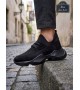 403 Yumuşak Triko Dokulu Yüksek Taban Siyah Spor Ayakkabı 403 Yumuşak Triko Dokulu Yüksek Taban Siyah Spor Ayakkabı