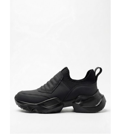 BA0402 Bağcıksız Rahat Yüksek Taban Erkek Spor Yarım Bilek Bot