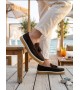 BA0250 %100 İçi Dışı Hakiki Deri Erkek Kahverengi Süet Casual Loafer Püskül Detaylı Kauçuk Rahat Taban Dikişli Ayakkabı