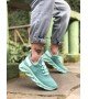 BA0602 Phantom Yüksek Taban Tarz Sneakers Mint Yeşil Erkek Spor Ayakkabısı