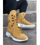 BA0600 Bağcıklı Camel Sarı Boksör Unisex Spor Postal Bot BA0600 Bağcıklı Camel Sarı Boksör Unisex Spor Postal Bot