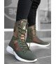 BA0600 Bağcıklı Haki Kamuflaj Boksör Unisex Spor Postal Bot BA0600 Bağcıklı Haki Kamuflaj Boksör Unisex Spor Postal Bot
