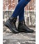 BA0600 Bağcıklı Siyah Boksör Unisex Spor Postal Bot BA0600 Bağcıklı Siyah Boksör Unisex Spor Postal Bot