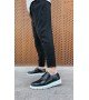 BA0003 Bağcıklı Klasik Siyah Rugan Yüksek Taban Casual Erkek Ayakkabı BA0003 Bağcıklı Klasik Siyah Rugan Yüksek Taban Casual Erkek Ayakkabı