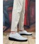 BA0003 Bağcıklı Klasik Spor Gri Renk Siyah Taban Keten Yüksek Taban Casual Erkek Ayakkabı BA0003 Bağcıklı Klasik Spor Gri Renk Siyah Taban Keten Yüksek Taban Casual Erkek Ayakkabı