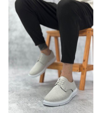 BA0003 Bağcıklı Klasik Spor Keten Beyaz Taban Casual Erkek Ayakkabı BA0003 Bağcıklı Klasik Spor Keten Beyaz Taban Casual Erkek Ayakkabı