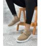 BA0003 Bağcıklı Klasik Spor Keten Hardal Beyaz Taban Casual Erkek Ayakkabı BA0003 Bağcıklı Klasik Spor Keten Hardal Beyaz Taban Casual Erkek Ayakkabı