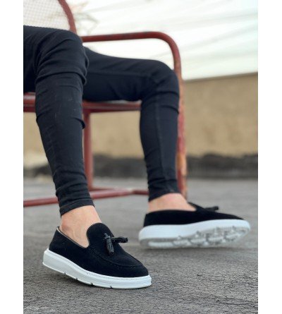 BA0005 Bağcıksız Yüksek Taban Klasik Süet Kemerli Püsküllü Corcik Erkek Ayakkabı BA0005 Bağcıksız Yüksek Taban Klasik Süet Kemerli Püsküllü Corcik Erkek Ayakkabı