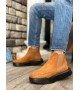 BA0150 Bağcıksız Erkek Taba Süet Siyah Yüksek Taban Spor Bot BA0150 Bağcıksız Erkek Taba Süet Siyah Yüksek Taban Spor Bot