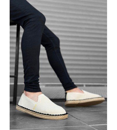 BA0224 BOA Rahat Düz Taban Espadril Örme Triko Bej Günlük Erkek Ayakkabı BA0224 BOA Rahat Düz Taban Espadril Örme Triko Bej Günlük Erkek Ayakkabı
