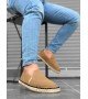 BA0224 BOA Rahat Düz Taban Espadril Örme Triko Taba Günlük Erkek Ayakkabı BA0224 BOA Rahat Düz Taban Espadril Örme Triko Taba Günlük Erkek Ayakkabı
