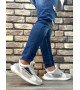 BA0313 Balon Taban Rahat Casual Gri Erkek Ayakkabısı BA0313 Balon Taban Rahat Casual Gri Erkek Ayakkabısı