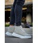 BA0318 Bağcıklı Erkek Yüksek Taban Gri Taban Spor Bot BA0318 Bağcıklı Erkek Yüksek Taban Gri Taban Spor Bot