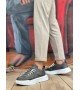 BA0332 Merdiven Desen Bağcıklı Erkek Yüksek Taban Antrasit Cilt Spor Ayakkabı BA0332 Merdiven Desen Bağcıklı Erkek Yüksek Taban Antrasit Cilt Spor Ayakkabı
