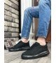 BA0336 İçi Dışı Hakiki Nubuk Deri Siyah Tabanlı Bağcıklı Casual Erkek Ayakkabı BA0336 İçi Dışı Hakiki Nubuk Deri Siyah Tabanlı Bağcıklı Casual Erkek Ayakkabı