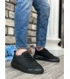 BA0336 İçi Dışı Hakiki Nubuk Deri Siyah Tabanlı Bağcıklı Casual Erkek Ayakkabı BA0336 İçi Dışı Hakiki Nubuk Deri Siyah Tabanlı Bağcıklı Casual Erkek Ayakkabı