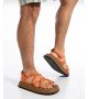 BA0343 Erkek Bodrum İp Halat Turuncu Günlük Sandalet BA0343 Erkek Bodrum İp Halat Turuncu Günlük Sandalet