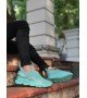 BA0350 Yüksek Taban Tarz Sneakers Cırt Detaylı Mint Yeşili Erkek Spor Ayakkabısı BA0350 Yüksek Taban Tarz Sneakers Cırt Detaylı Mint Yeşili Erkek Spor Ayakkabısı
