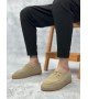 BA0358 BOA Doğal Deri Tozu Bağcıklı Kauçuk El Yapımı Espadril Taban Bej Renk Erkek Ayakkabı BA0358 BOA Doğal Deri Tozu Bağcıklı Kauçuk El Yapımı Espadril Taban Bej Renk Erkek Ayakkabı
