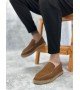 BA0359 BOA Doğal Deri Tozu Bağcıksız Kauçuk El Yapımı Espadril Taban Taba Renk Erkek Ayakkabı BA0359 BOA Doğal Deri Tozu Bağcıksız Kauçuk El Yapımı Espadril Taban Taba Renk Erkek Ayakkabı