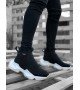 BA0401 Bağcıksız Rahat Yüksek Taban Siyah Erkek Spor Yarım Bilek Bot BA0401 Bağcıksız Rahat Yüksek Taban Siyah Erkek Spor Yarım Bilek Bot