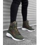 BA0600 Bağcıklı Haki Kamuflaj Kısa Boksör Unisex Spor Postal Bot BA0600 Bağcıklı Haki Kamuflaj Kısa Boksör Unisex Spor Postal Bot