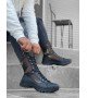 BA0605 Bağcıklı Siyah Kamuflaj Askeri Postal Bot BA0605 Bağcıklı Siyah Kamuflaj Askeri Postal Bot