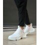 BA0401 Bağcıksız Rahat Kalın Taban Beyaz Erkek Spor Yarım Bilek Bot BA0401 Bağcıksız Rahat Kalın Taban Beyaz Erkek Spor Yarım Bilek Bot