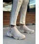 BA0401 Bağcıksız Rahat Yüksek Taban Krem Erkek Spor Yarım Bilek Bot BA0401 Bağcıksız Rahat Yüksek Taban Krem Erkek Spor Yarım Bilek Bot