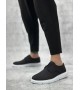 BA0003 Bağcıklı Klasik Spor Keten Siyah Beyaz Taban Casual Erkek Ayakkabı BA0003 Bağcıklı Klasik Spor Keten Siyah Beyaz Taban Casual Erkek Ayakkabı