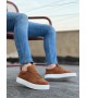 BA0104 Bağcıklı Taba Süet Beyaz Taban Spor Klasik Erkek Ayakkabı BA0104 Bağcıklı Taba Süet Beyaz Taban Spor Klasik Erkek Ayakkabı