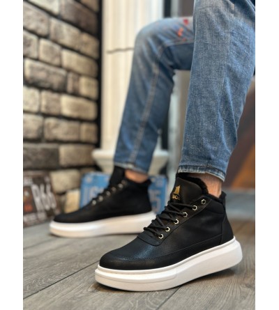 BA0151 İçi Kürklü Bağcıklı Erkek Tarz Spor Bot BA0151 İçi Kürklü Bağcıklı Erkek Tarz Spor Bot