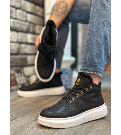BA0151 İçi Kürklü Bağcıklı Erkek Tarz Spor Bot BA0151 İçi Kürklü Bağcıklı Erkek Tarz Spor Bot