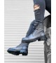 BA0183 İçi Dışı Hakiki Deri Gri Erkek Postal Bot BA0183 İçi Dışı Hakiki Deri Gri Erkek Postal Bot