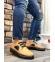 BA0302 Boa Kalın Taban Bağcıksız Tarz Casual Karamel Renk Erkek Ayakkabı BA0302 Boa Kalın Taban Bağcıksız Tarz Casual Karamel Renk Erkek Ayakkabı