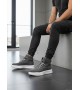 BA0321 Gizli Bağcıklı Erkek Füme Beyaz Taban Spor Bot BA0321 Gizli Bağcıklı Erkek Füme Beyaz Taban Spor Bot
