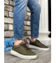 BA0336 İçi Dışı Hakiki Nubuk Deri Haki Bağcıklı Casual Erkek Ayakkabı BA0336 İçi Dışı Hakiki Nubuk Deri Haki Bağcıklı Casual Erkek Ayakkabı