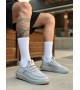 BA0375 Özel Örme Triko Tarz Gri Renk Spor Ayakkabı BA0375 Özel Örme Triko Tarz Gri Renk Spor Ayakkabı