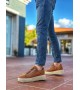 BA0505 Çengel Bağcıklı Taba Renk Yüksek Tabanlı Günlük Ayakkabı BA0505 Çengel Bağcıklı Taba Renk Yüksek Tabanlı Günlük Ayakkabı