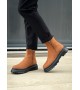 BA0777 Süet Taba Siyah Taban Çift Fermuarlı Erkek Yarım Bilek Bot BA0777 Süet Taba Siyah Taban Çift Fermuarlı Erkek Yarım Bilek Bot
